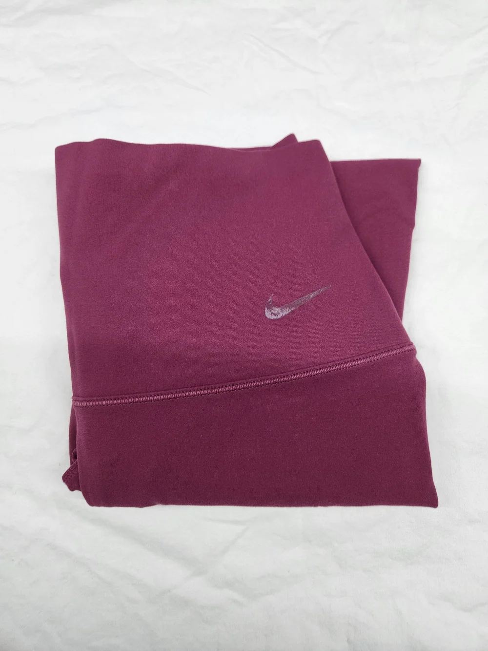 Nike Zenvy Dry-Fit High-Waist Maroon Leggings